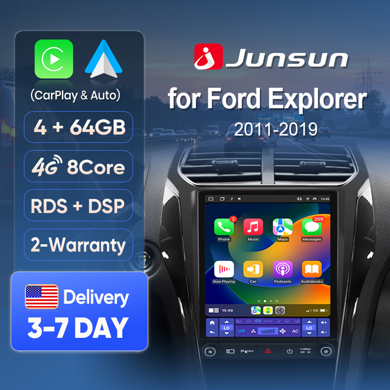 Korean Lifestyle Video - Беспроводной экран Junsun CarPlay для Ford