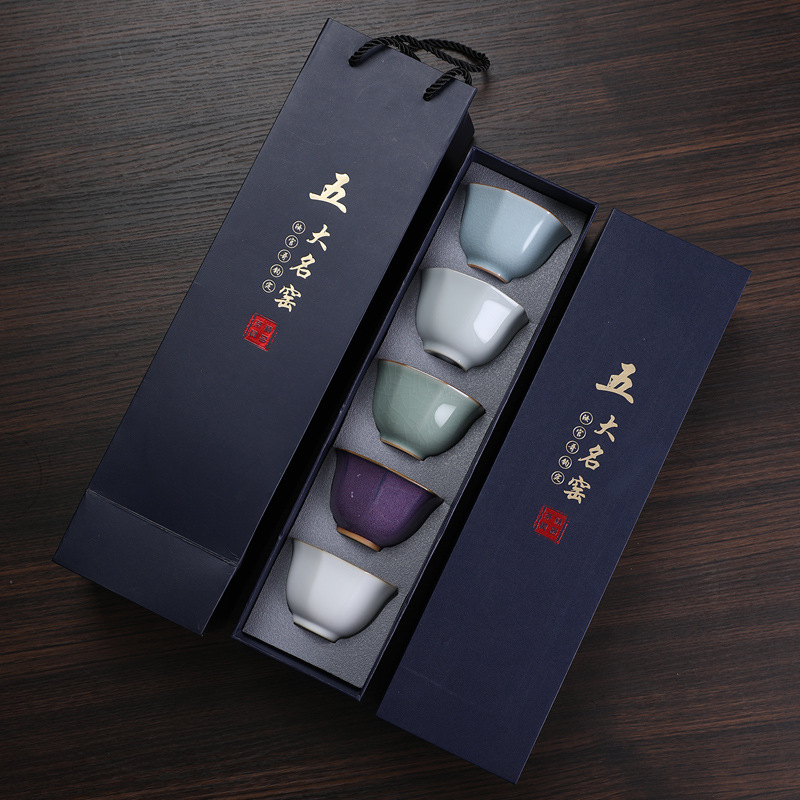 Пять знаменитых печей, 5 чашек – обзор и цена Celadon Ceramic Cup